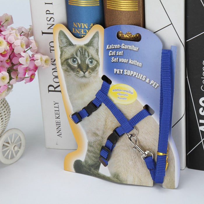 Cat Leash and Harness - Pet Walking Gear for Cats